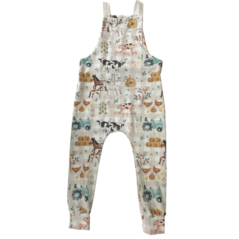 Farm By Numbers Dungarees | Cotswold Baby Co.