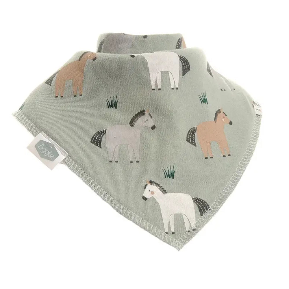 Horses Bib | Ziggle Baby