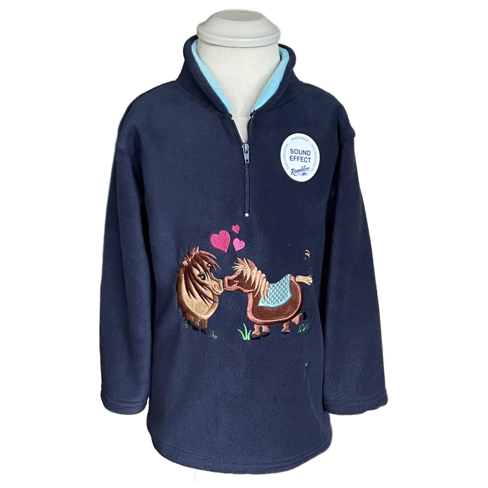 Pony Love Fleece With Sound