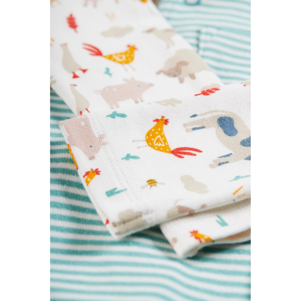 Farmyard Dungaree Outfit Frugi