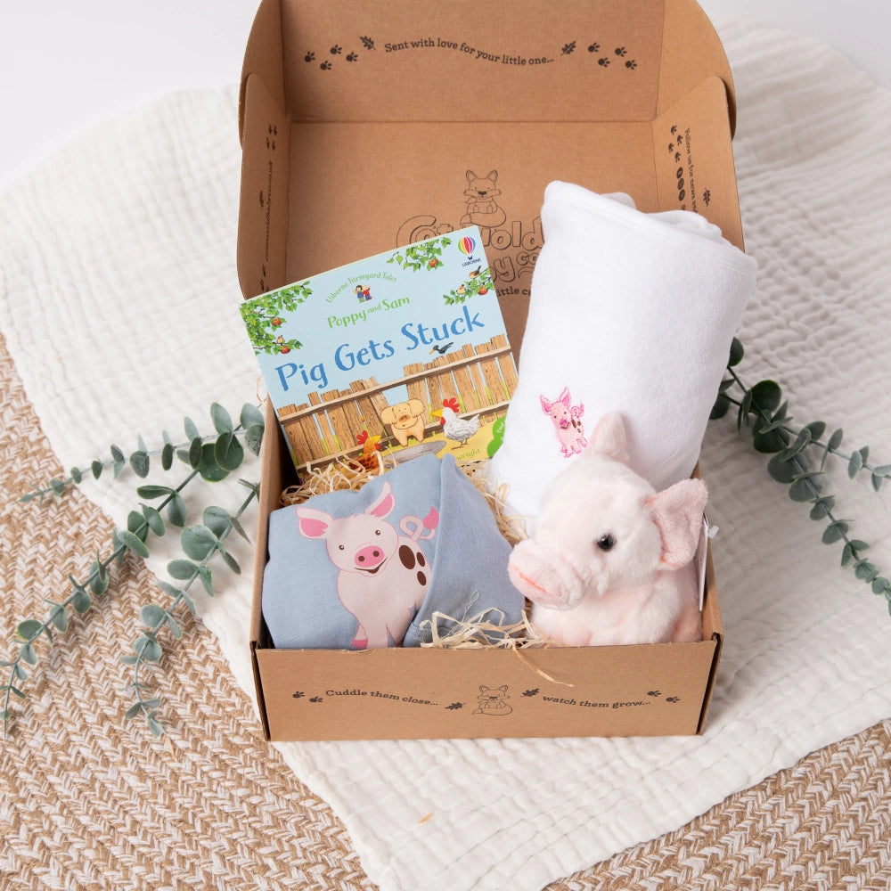 Piglet Sleepsuit Gift Box