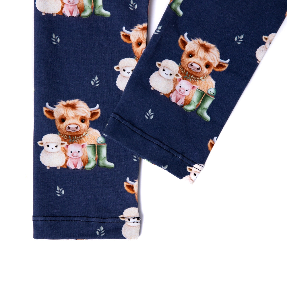 Mini Farm Animals Leggings | Cotswold Baby Co