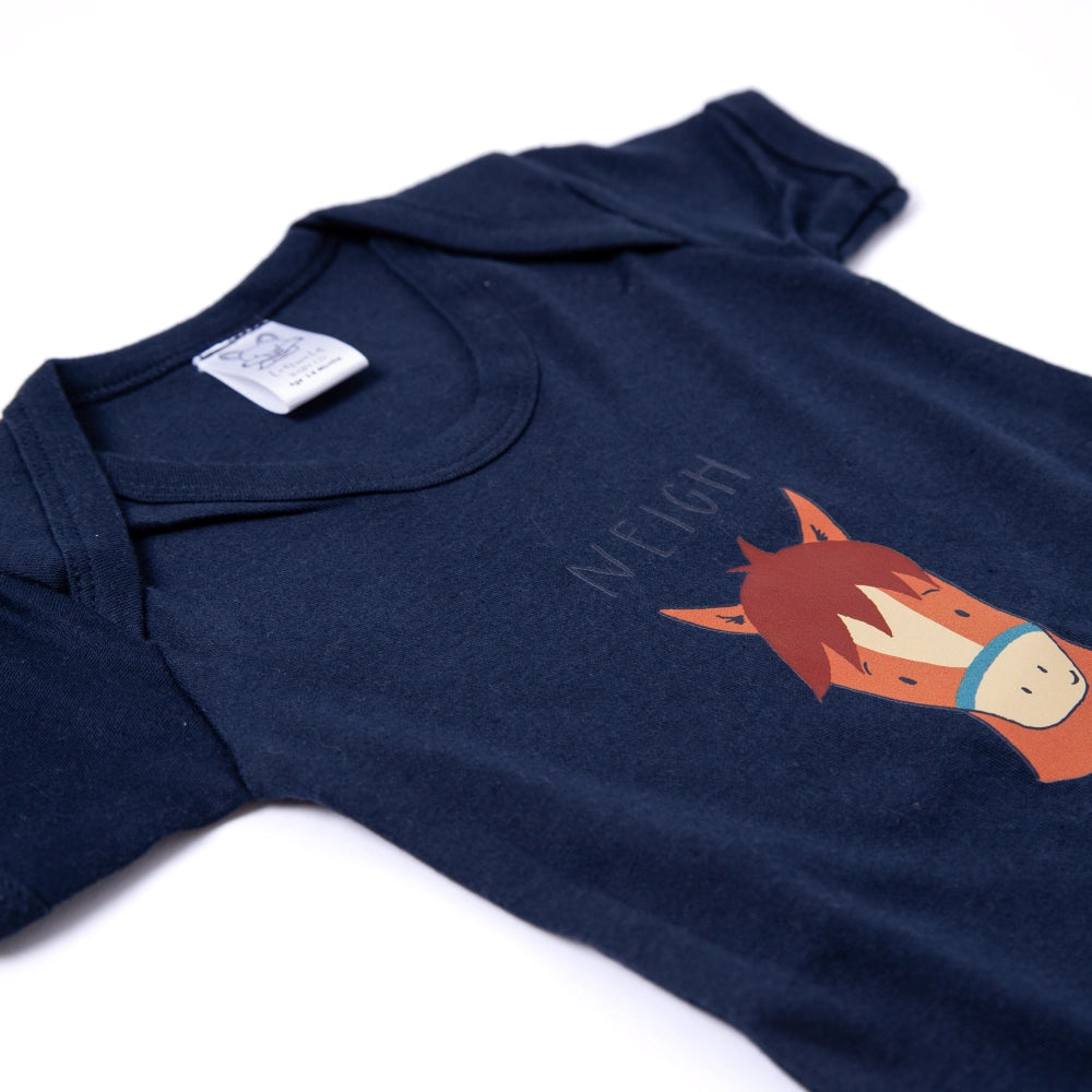 Horse Navy Bodysuit | Cotswold Baby Co.