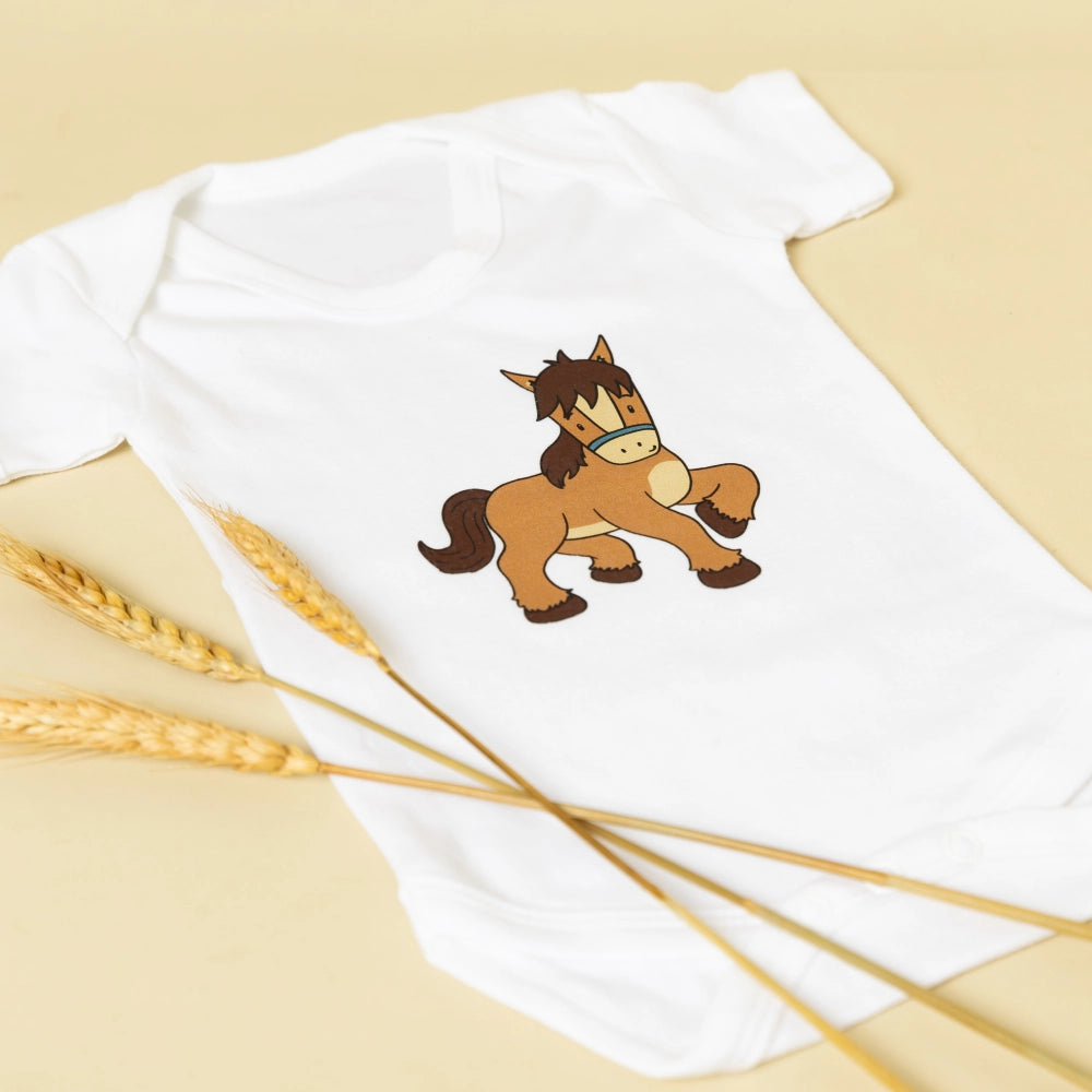Jimmy Horse Bodysuit | Cotswold Baby Co