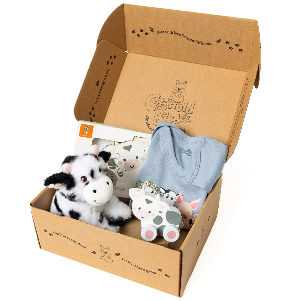Cow Friends Gift Set