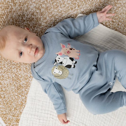 Animal Friends Sleepsuit | Cotswold Baby Co