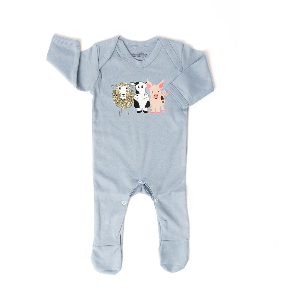 Animal Friends Sleepsuit Gift Set
