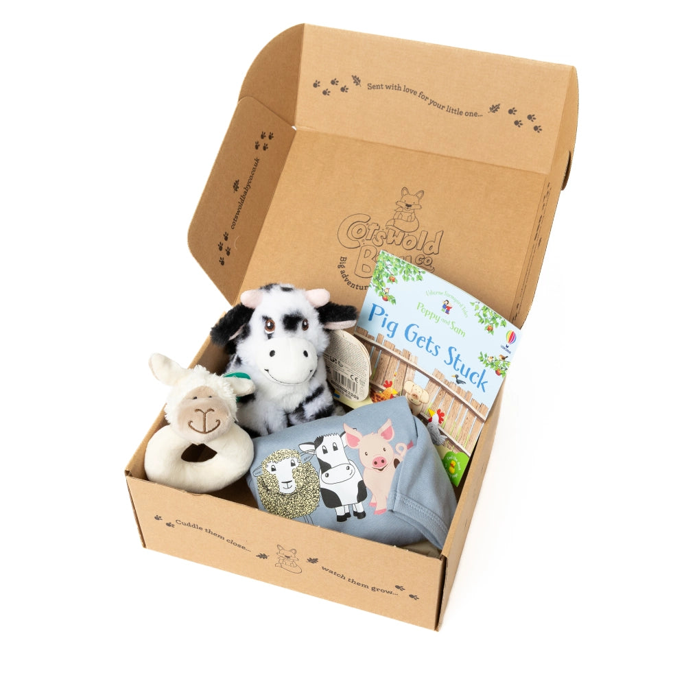Animal Friends Sleepsuit Gift Set