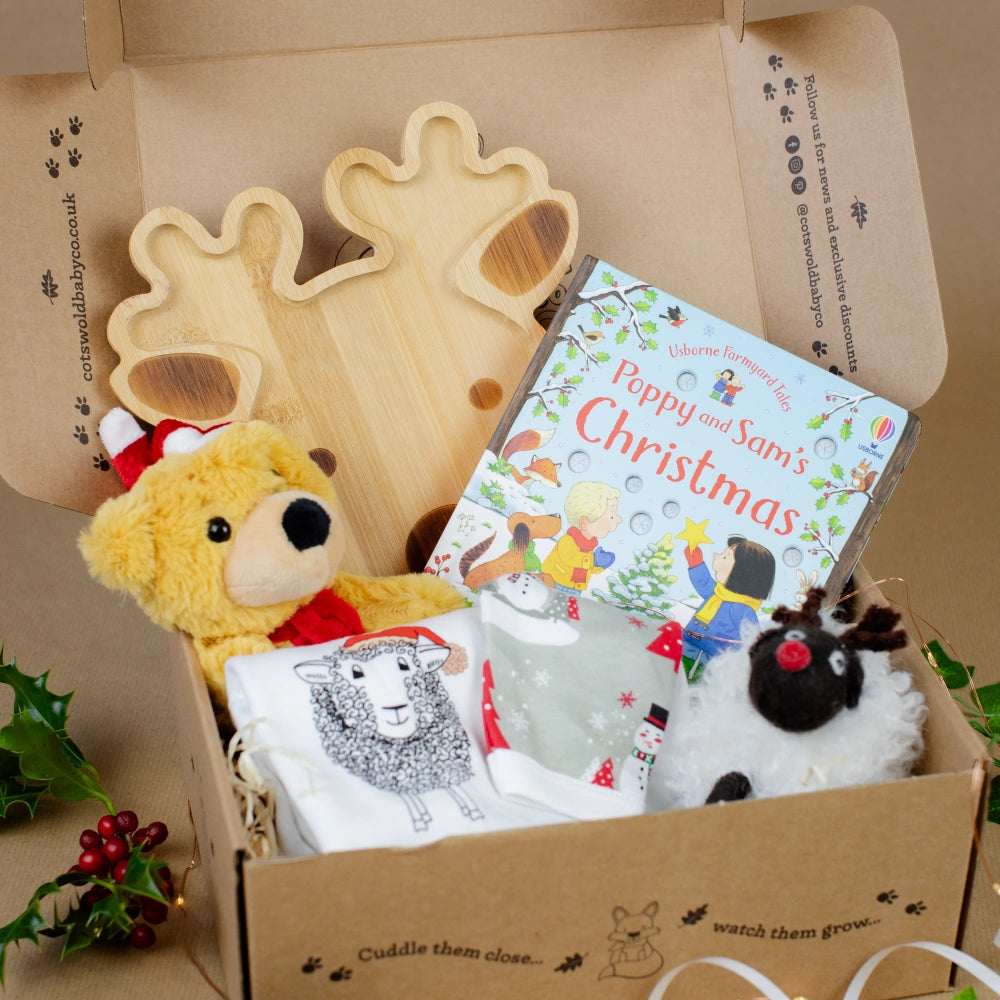 christmas sleepsuit gift set
