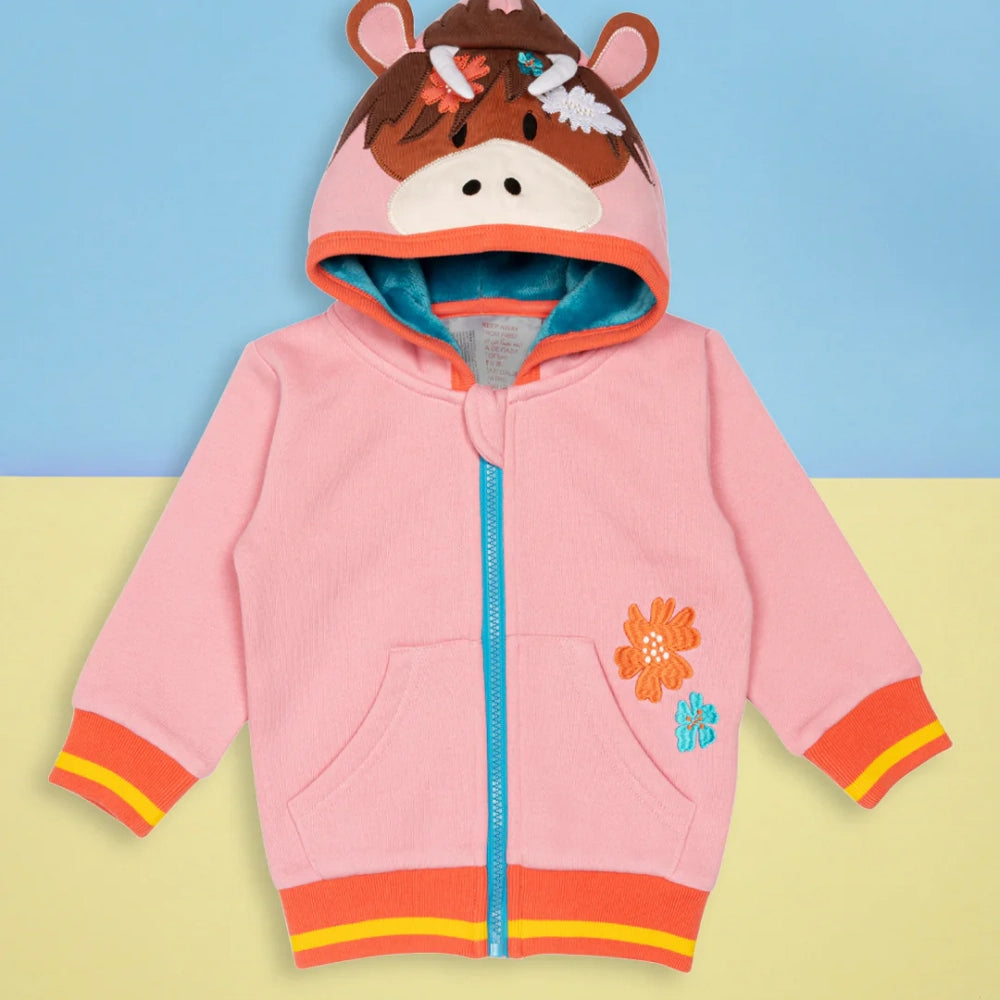 Bonnie Highland Cow Hoodie | Blade & Rose