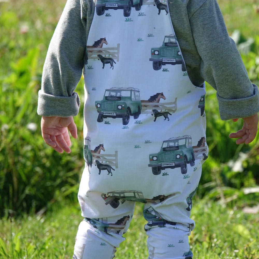 Land Rover Dungarees | Cotswold Baby Co.