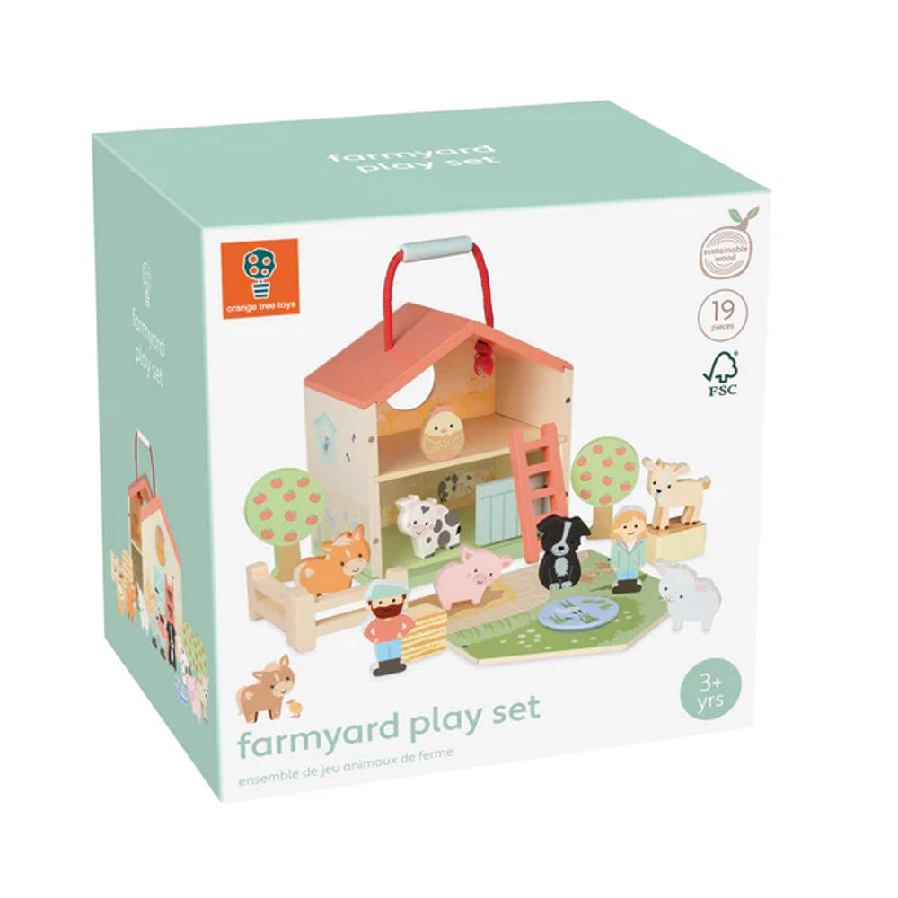 Farmyard Playset | Orange Tree Toys