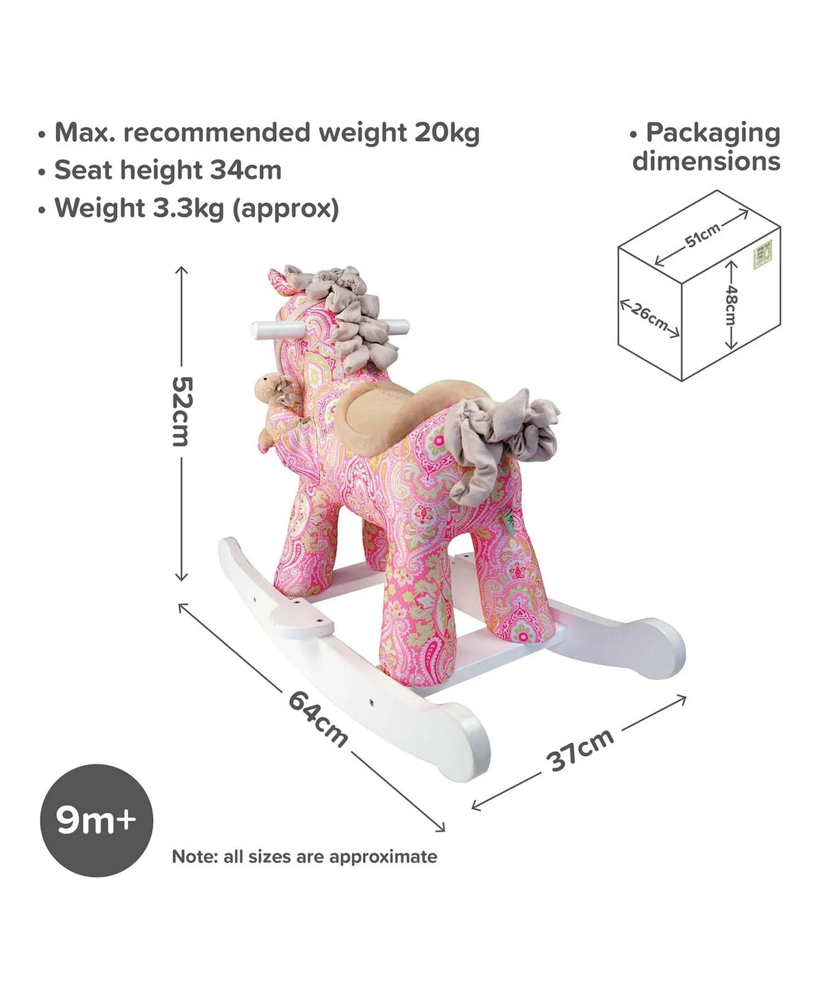 Pixie & Fluff Rocking Horse