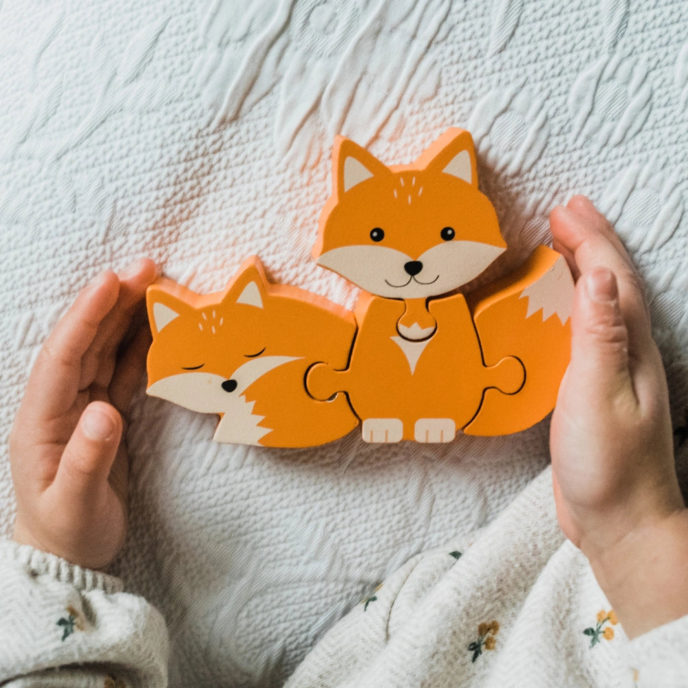 Mini Fox Wooden Puzzle
