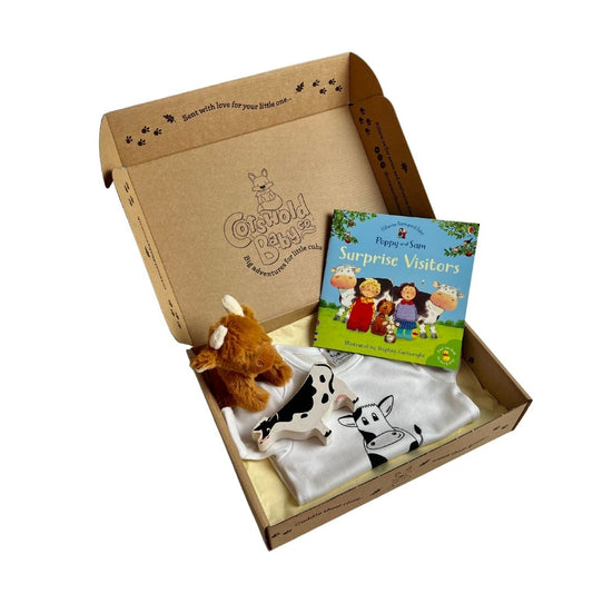 My First Cow Gift Set | Cotswold Baby Co