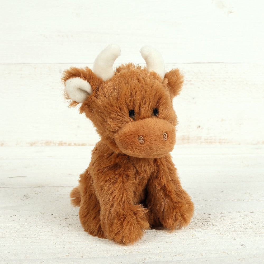 Hamish Highland Cow Mini Soft Toy Best Soft Toy for Babies
