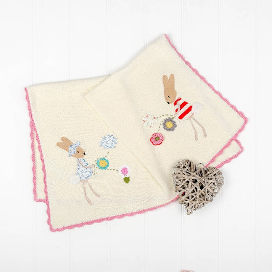 Little Bunny Baby Blanket by Powell Craft | Cotswold Baby Co