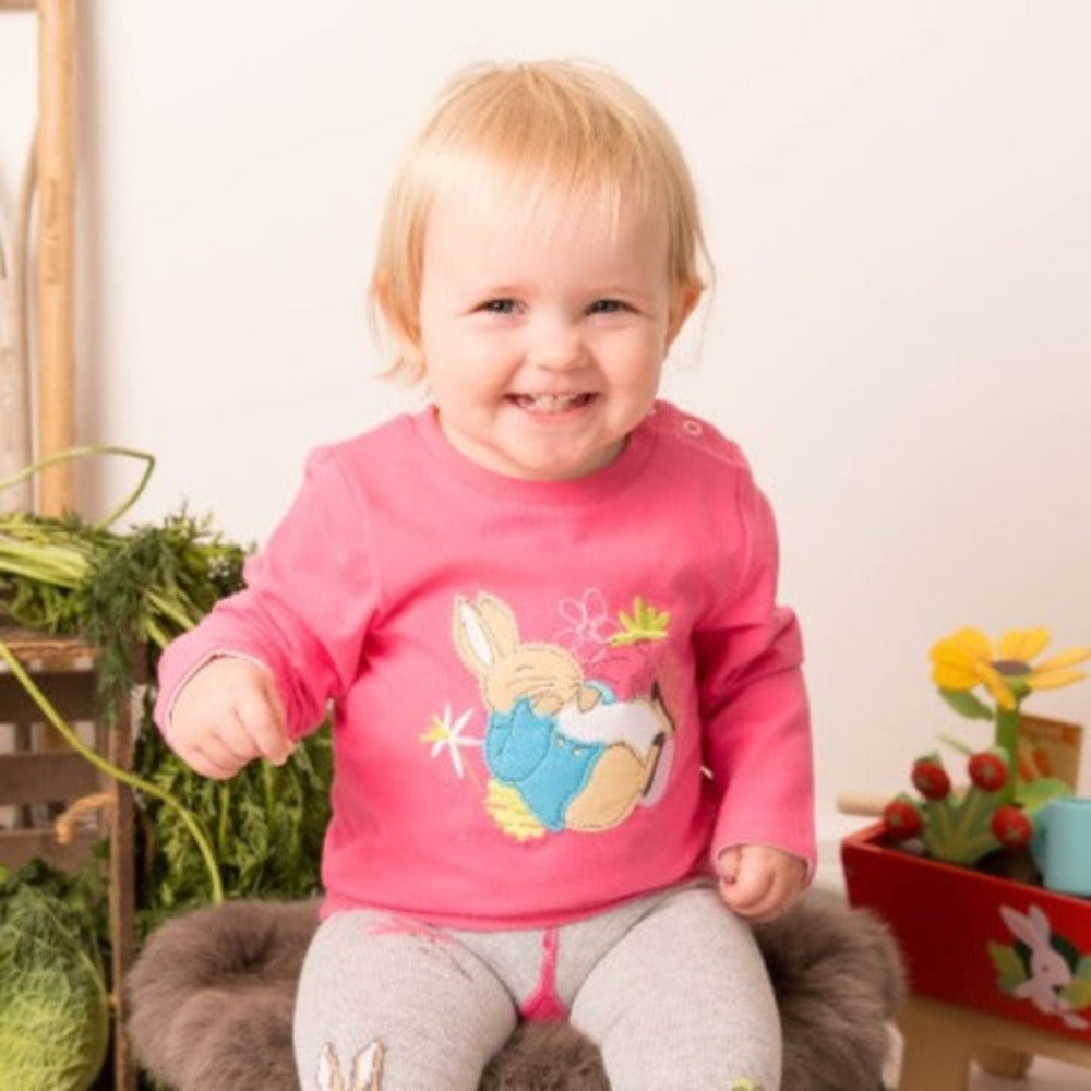 Peter Rabbit Floral Top by Blade & Rose
