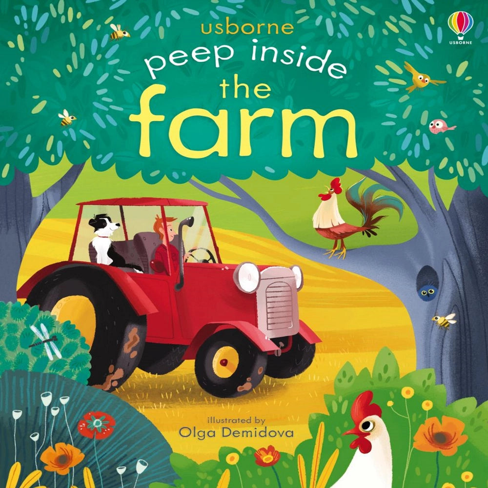 Peep Inside The Farm Book | Usborne