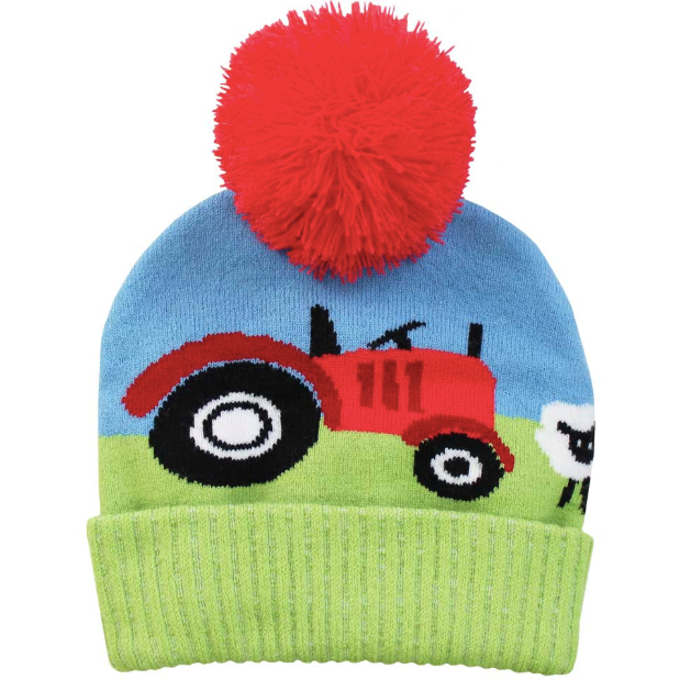 Farm Bobble Hat Kids Farm Bobble Hat Powell Craft Cotswold