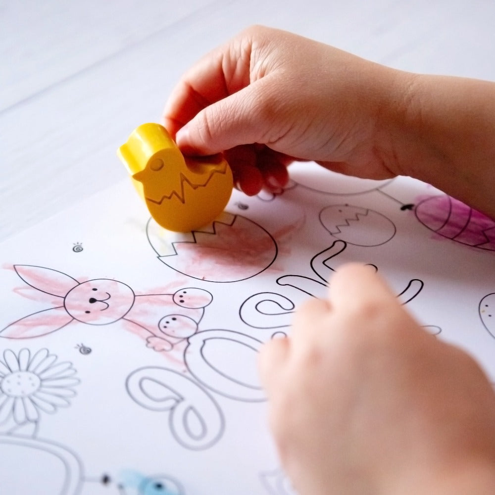 Hatching Chicks Crayons by CrayonBox