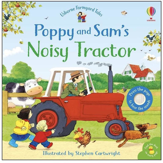 Poppy & Sam’s Noisy Tractor | Usborne