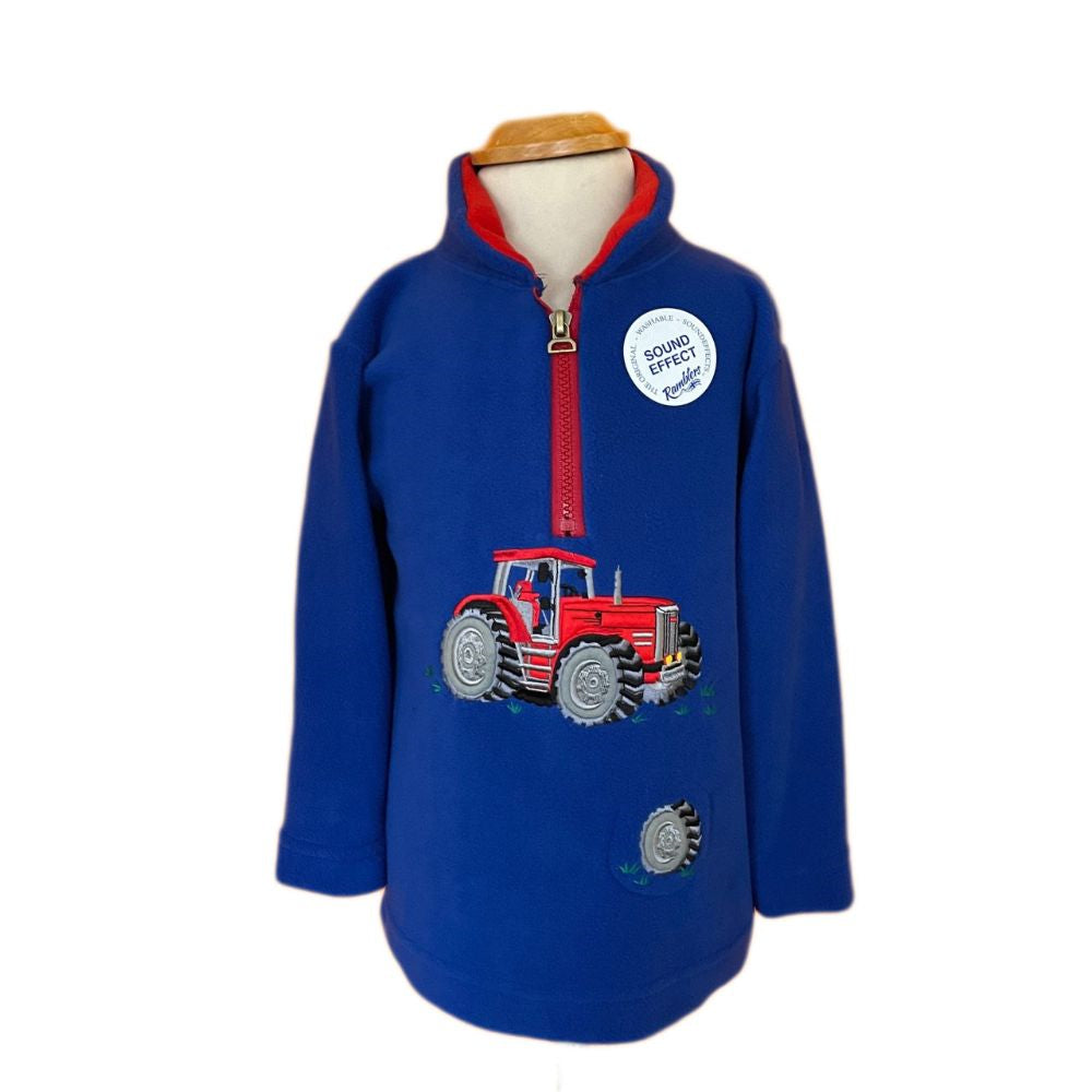 Big Red Tractor & Sound Fleece