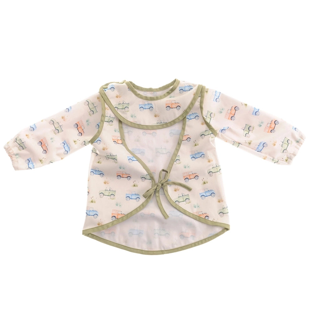 Coverall Farm Vehicles Bib| Ziggle Baby
