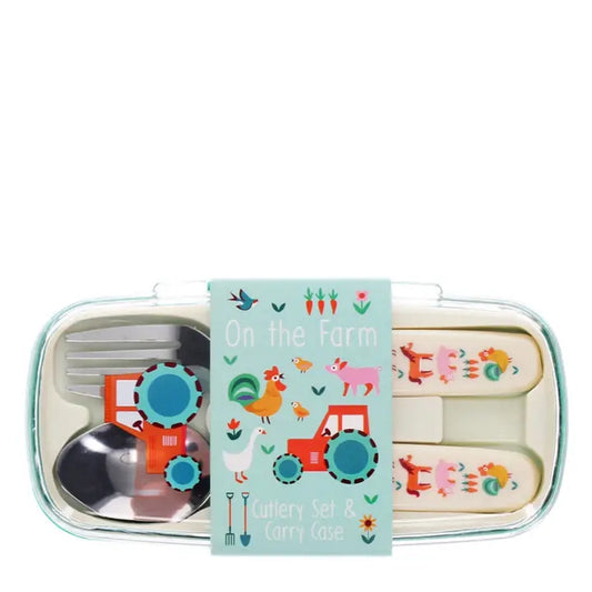 Farmyard Childrens Cutlery Set| Rex London