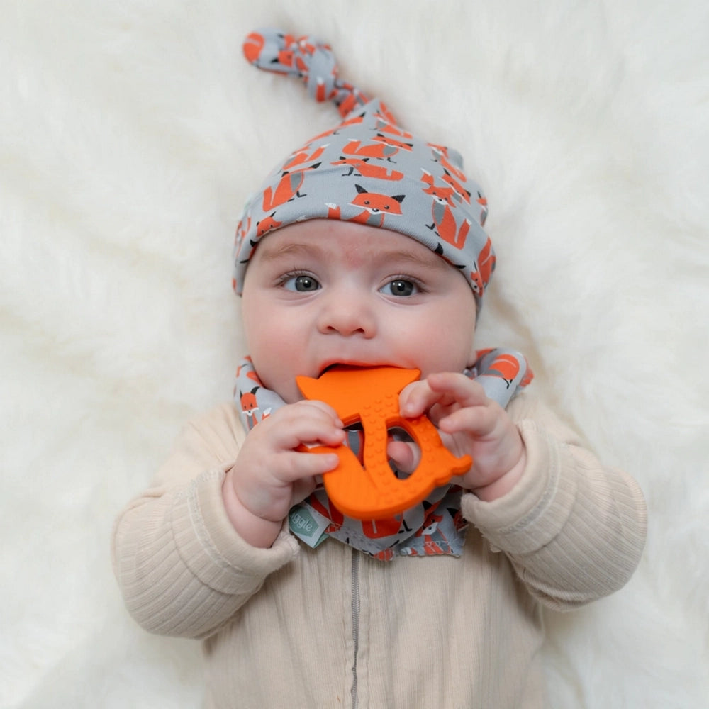 Fox Teether Silicone | Ziggle Baby