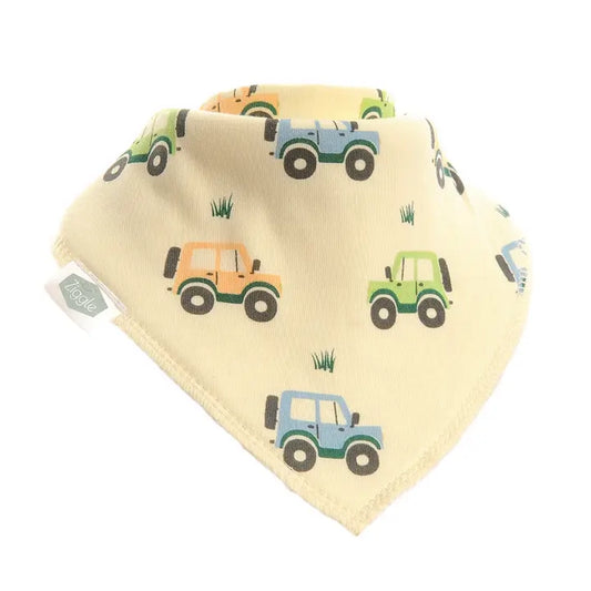 Farm Vehicles Bib | Ziggle Baby