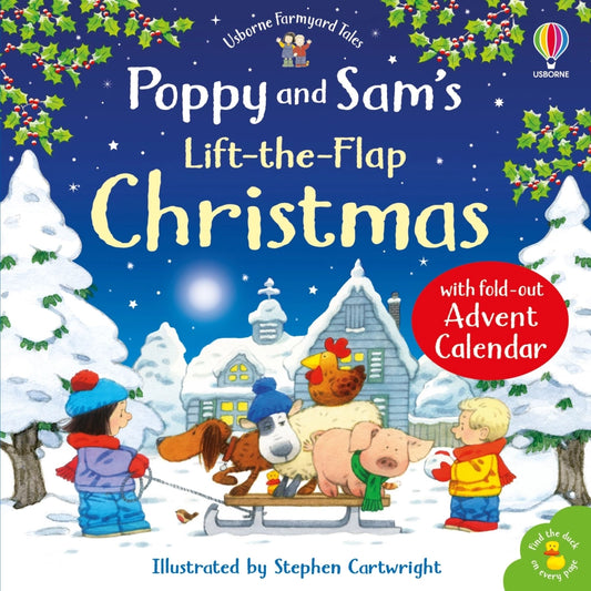 Poppy & Sam’s Lift the Flap Christmas | Usborne
