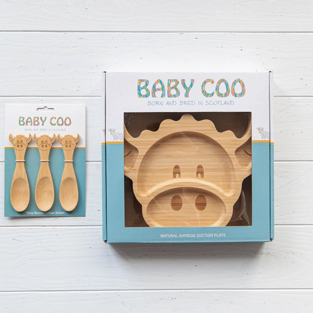 Highland Cow Bamboo Spoons| Hairy Coo