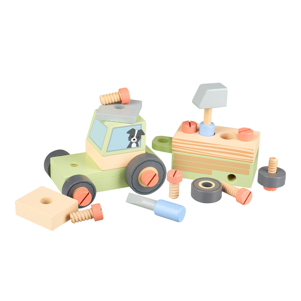 Buildable Tractor | Orange Tree Toys