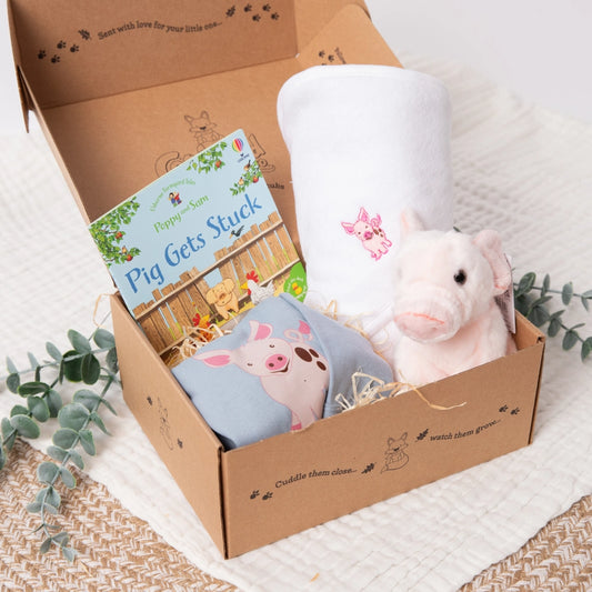 Piglet Sleepsuit Gift Box