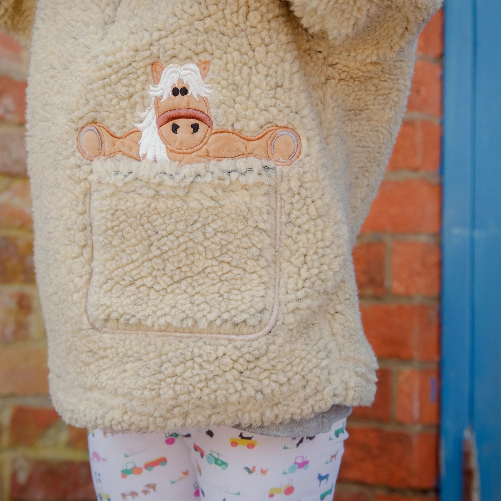 Horse Pebble Fleece