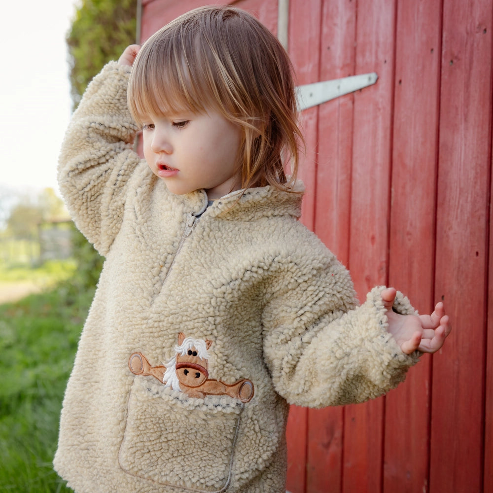 Horse Pebble Fleece