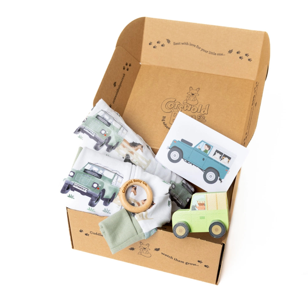 Land Rover Sleepsuit Gift Set | Cotswold Baby Co