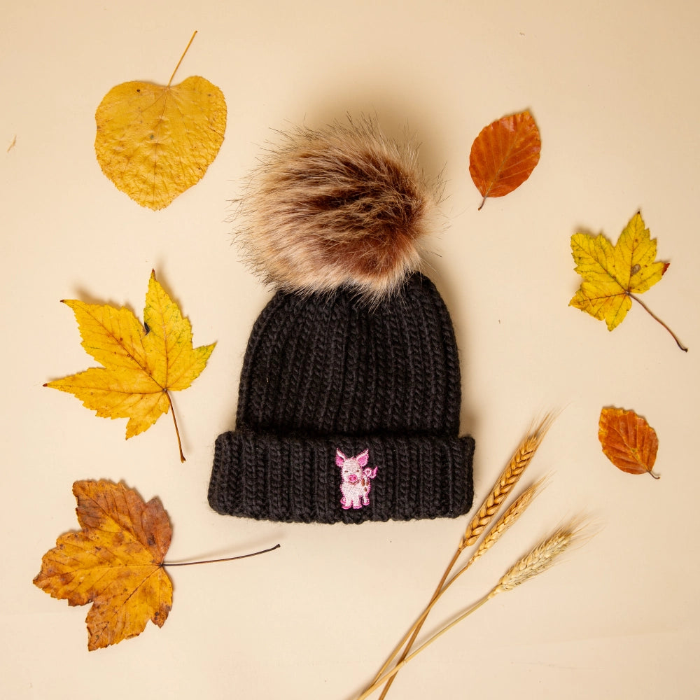 Piglet Bobble Hat | Cotswold Baby Co