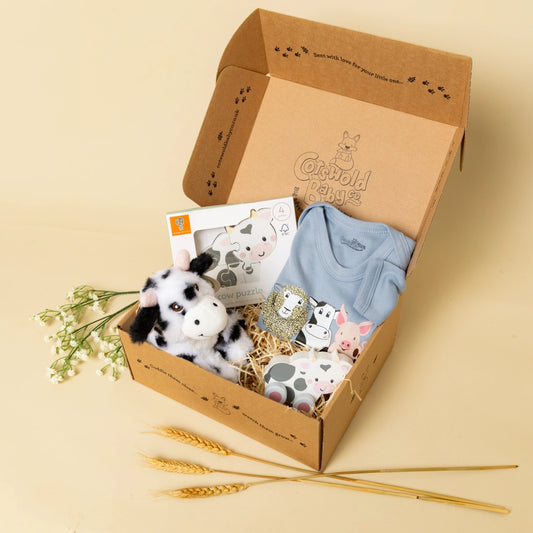 Cow Friends Gift Set