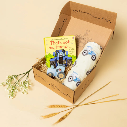 Tractor Blanket Gift Set | Cotswold Baby Co