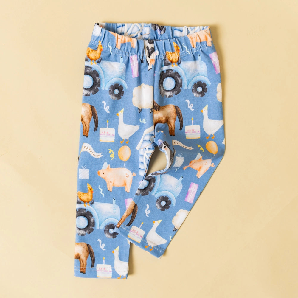Birthday Farm Animals Leggings | Cotswold Baby Co