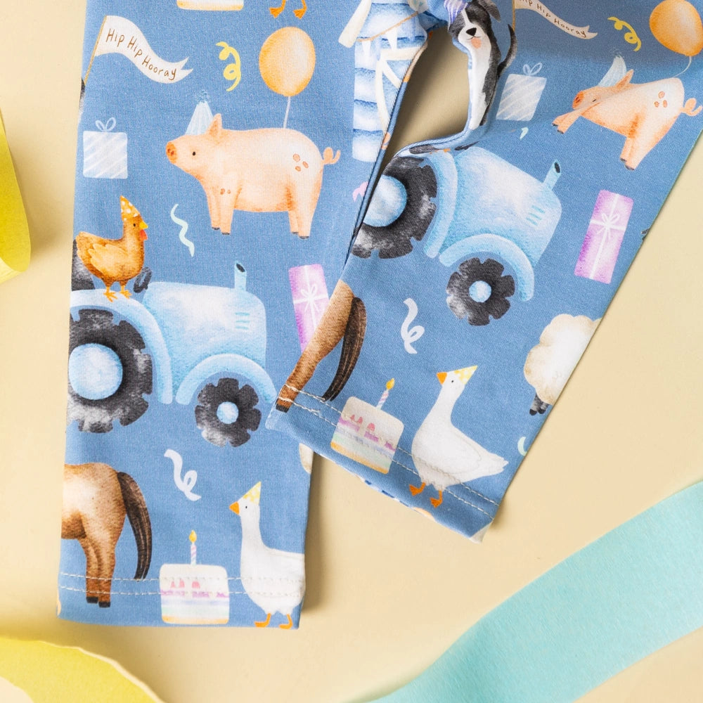 Birthday Farm Animals Leggings | Cotswold Baby Co