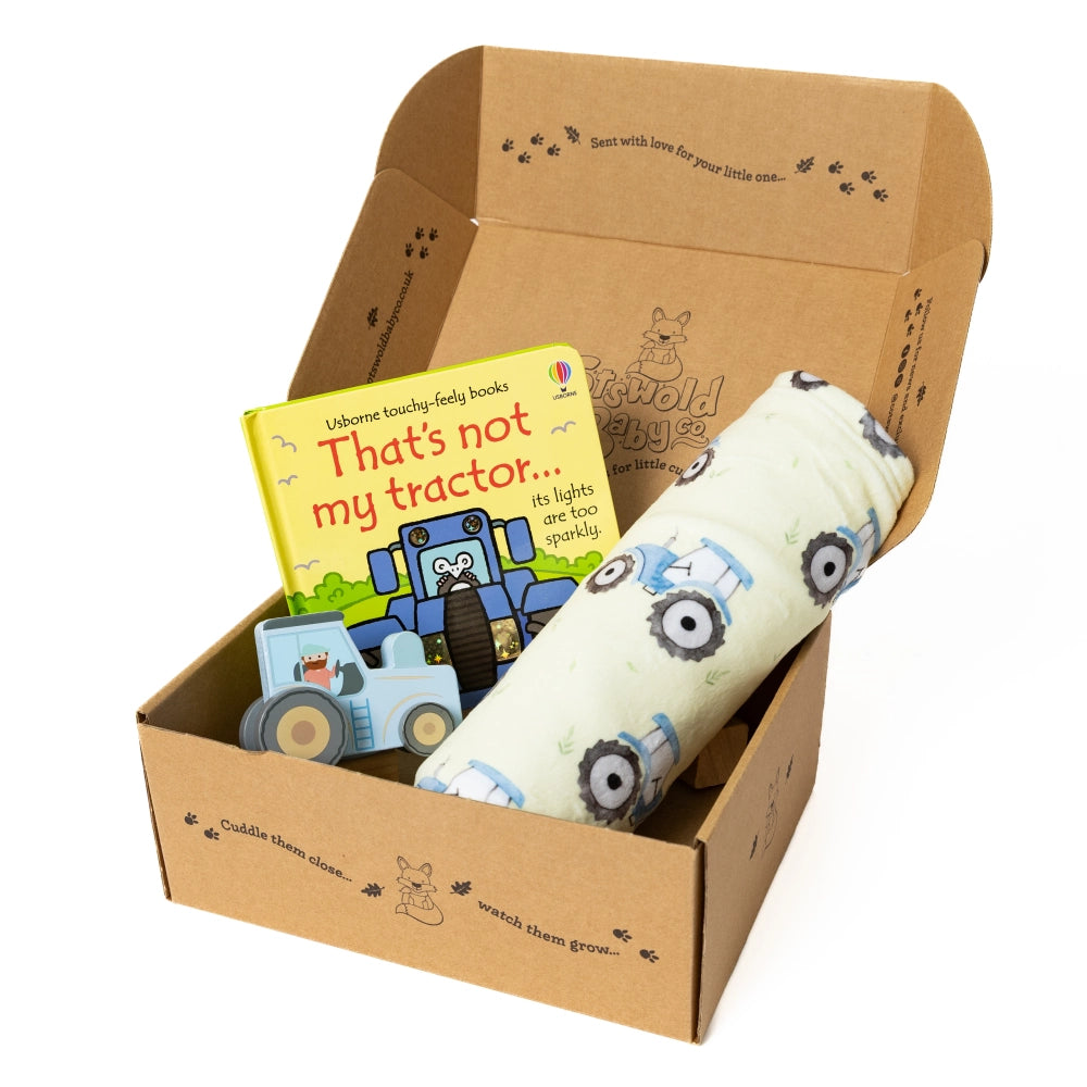Tractor Blanket Gift Set | Cotswold Baby Co