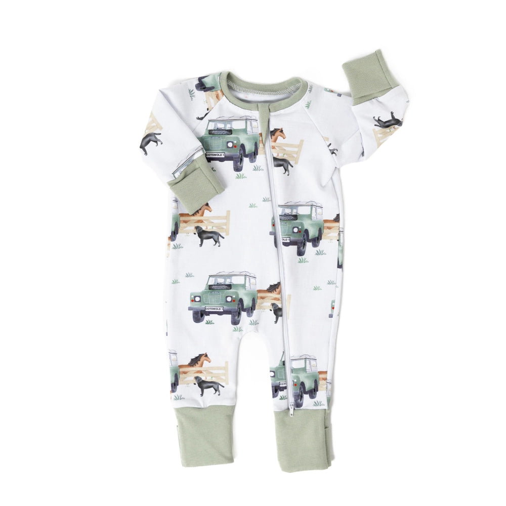 Land Rover Sleepsuit Gift Set | Cotswold Baby Co