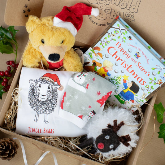 christmas sleepsuit gift set