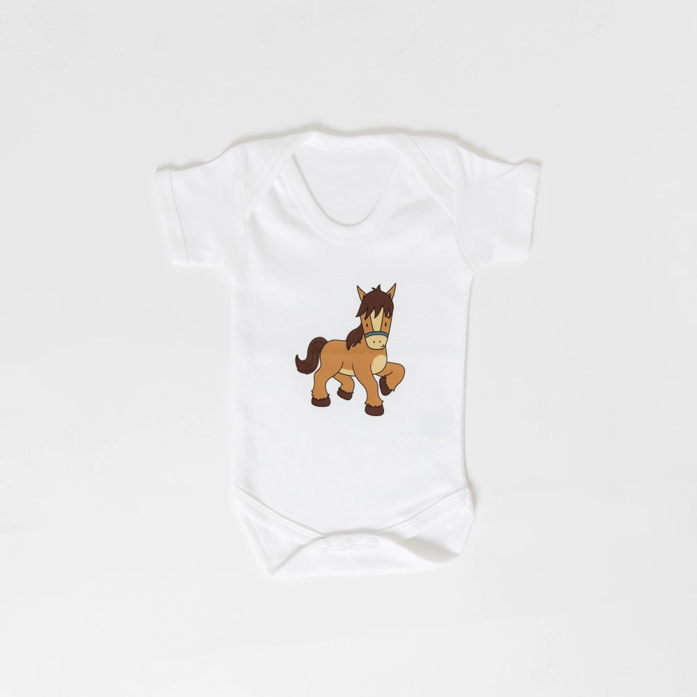 Jimmy Horse Bodysuit | Cotswold Baby Co