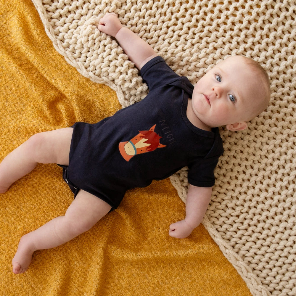 Horse Navy Bodysuit | Cotswold Baby Co.