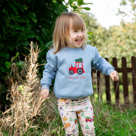 Red Tractor Christmas Jumper | Cotswold Baby Co