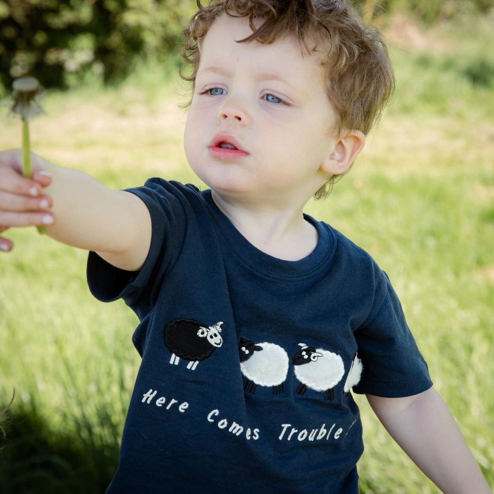 Sheep Navy T-shirt